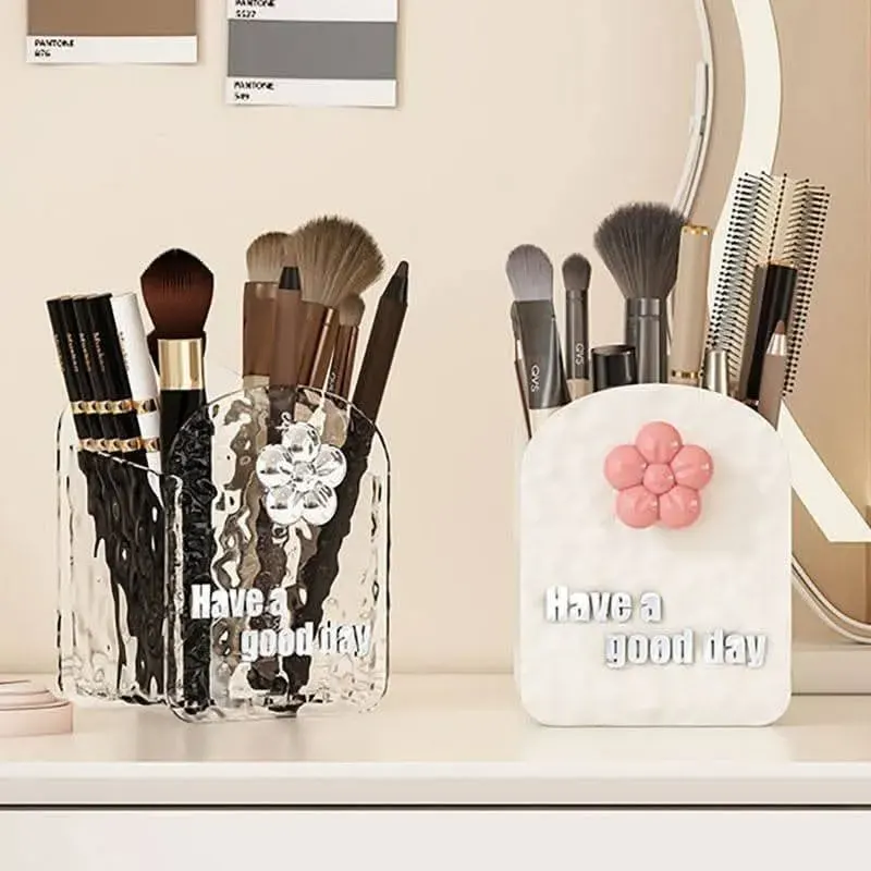Desktop Makeup Brush Storage Box